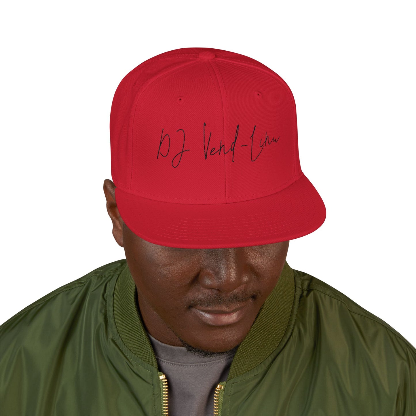 Snapback Cap DJ VEND-LINU Embroidery Design Hat