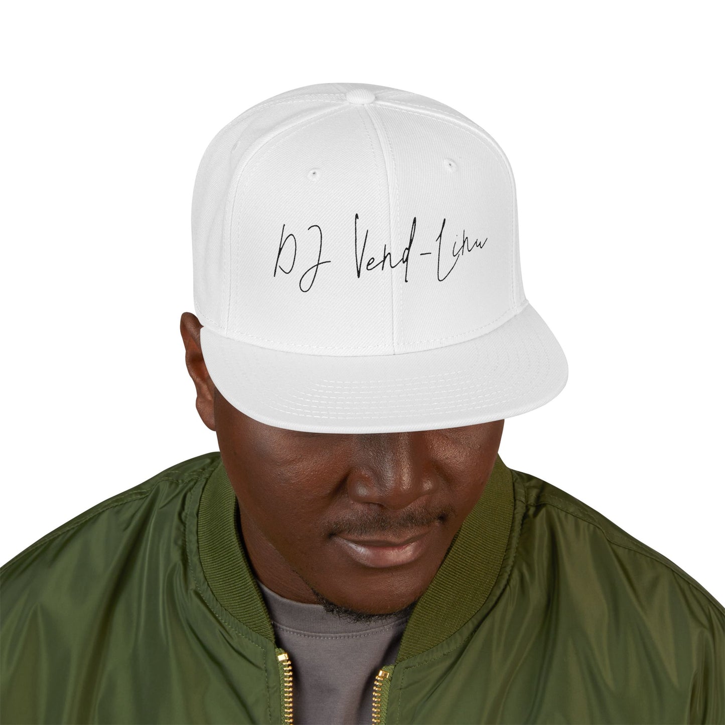 Snapback Cap DJ VEND-LINU Embroidery Design Hat