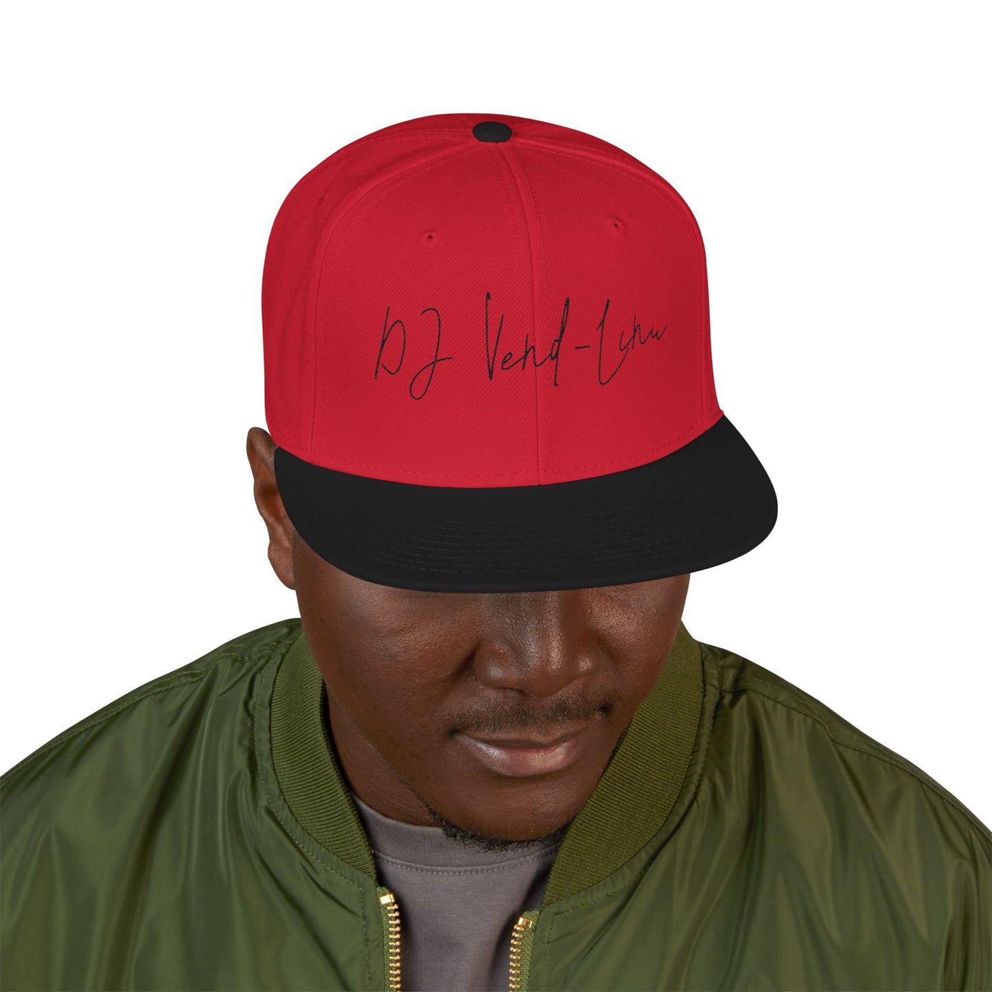 Snapback Cap DJ VEND-LINU Embroidery Design Hat