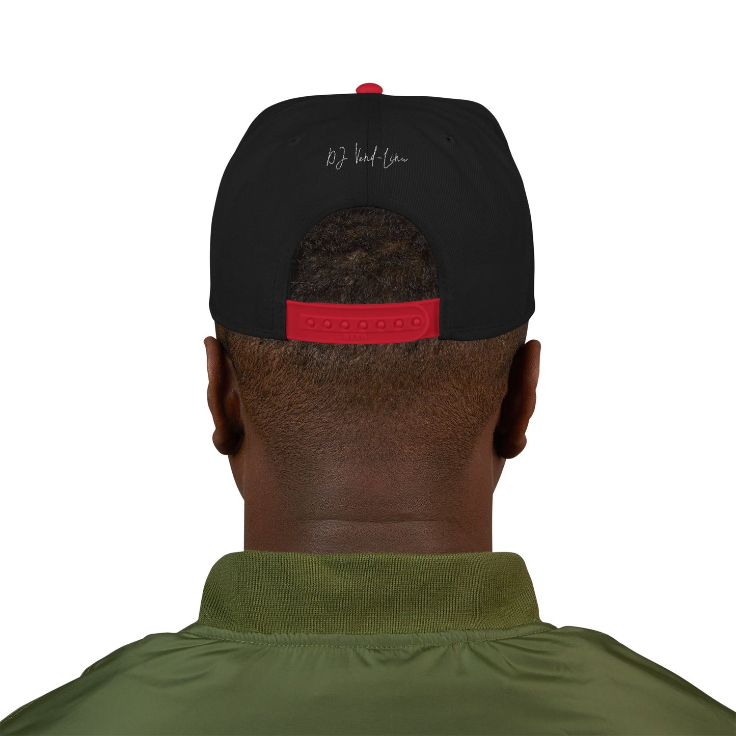 Snapback Cap - DJ Vend-Linu Embroidery Design